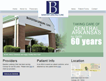 Tablet Screenshot of banisterlieblongclinic.com